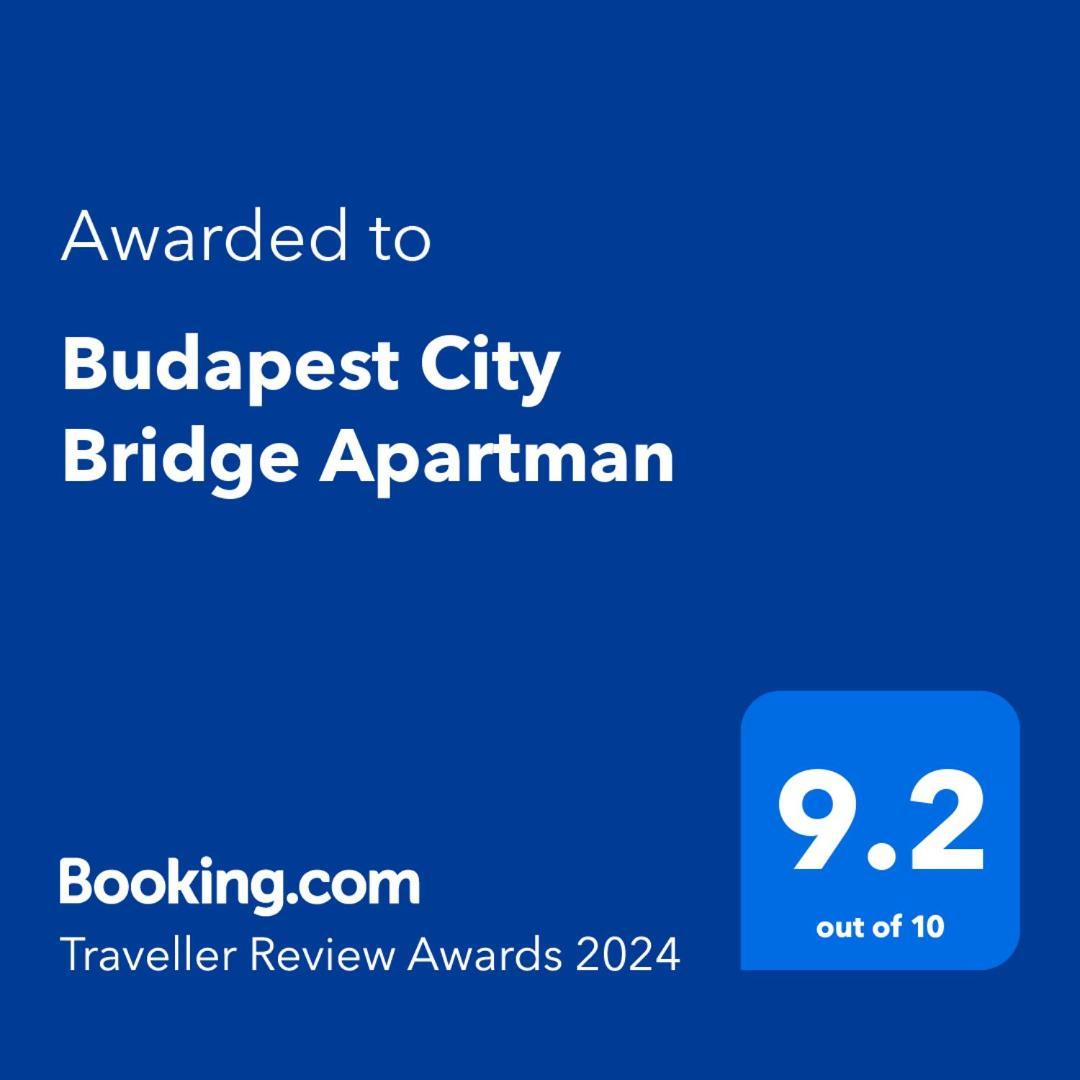 Budapest City Bridge Apartman Kültér fotó
